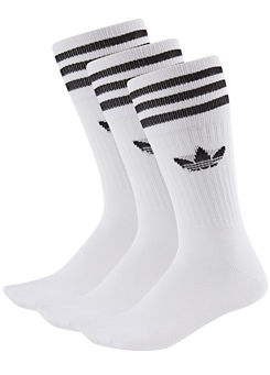 Pack of 3 Unisex Crew Socks by adidas Originals