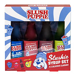 Pack of 4 180ml Syrups by Slush Puppie