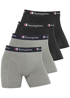 Pack of 4 Boxer Shorts by Champion