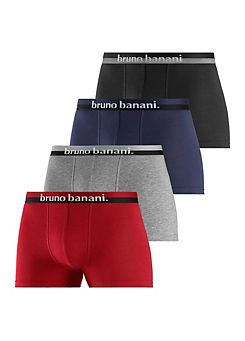 Pack of 4 Boxers by Bruno Banani