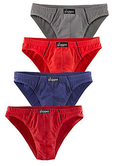Pack of 4 Mini Briefs by Le Jogger