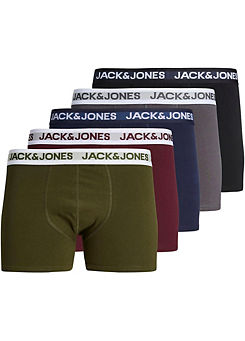 Pack of 5 Boxer Shorts by Jack & Jones