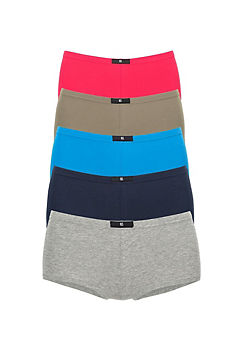 Pack of 5 Hipster Shorts by H.I.S
