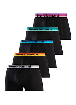 Pack of 5 Logo Waistband Boxers by Bruno Banani