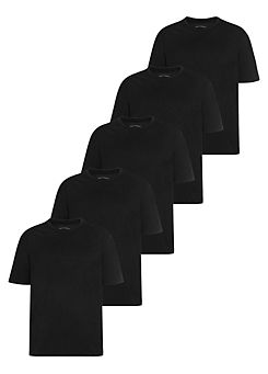 Pack of 5 T-Shirts by Man’s World