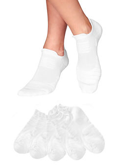 Pack of 5 Trainer Socks by LASCANA Active