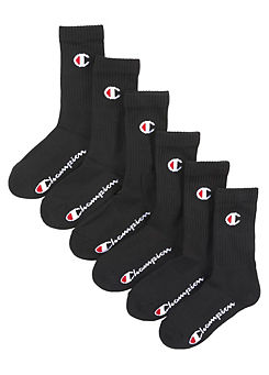 Pack of 6 Sports Socks by Champion