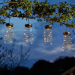 Pack of 6 Spring Spira Lights by Smart Garden
