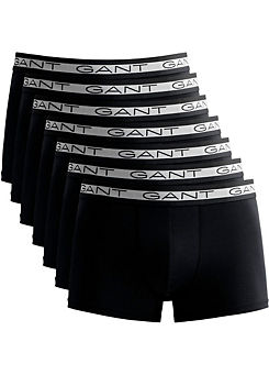 Pack of 7 Logo Boxer Shorts by Gant