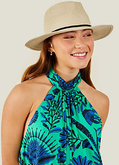 Packable Panama Hat by Accessorize
