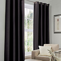 Pair of Blackout Eyelet Curtains by Gaveno Cavailia
