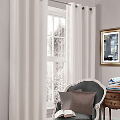 Pair of Blackout Eyelet Curtains by Gaveno Cavailia