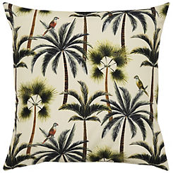Palms Outdoor Cushion Forest by Evans Lichfield