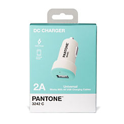 Pantone Car Charger Cyan by Celly