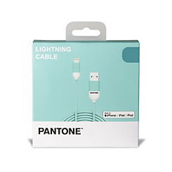Pantone Lightning Cable Cyan by Celly