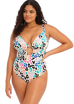 Party Bay Non Wired Plunge Swimsuit by Elomi