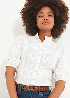 Patsy Embroidered Blouse by Joe Browns