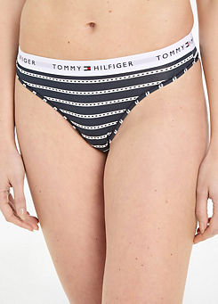 Patterned Thong by Tommy Hilfiger