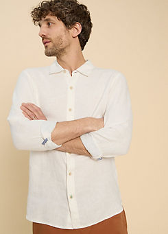 Pembroke Long Sleeve Linen Shirt by White Stuff