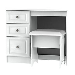 Pembroke Ready Assembled Vanity Dressing Table and Stool