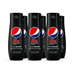 Pepsi Max Flavour Concentrate 440 Ml - Six Pack by Sodastream