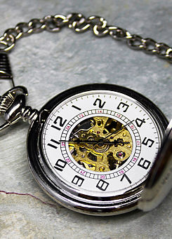 Personalised Heritage Pocket Watch by Treat Republic