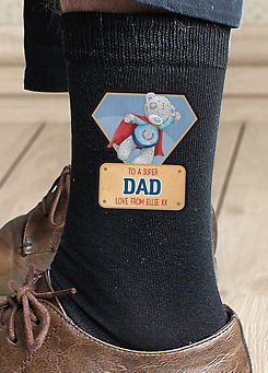 Personalised Me To You Super Hero Men’s Socks