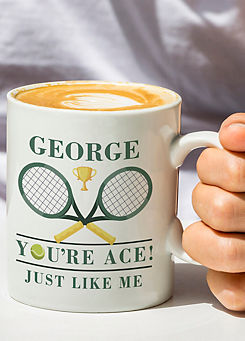Personalised You’re Ace’ Tennis Mug by Personalised Momento