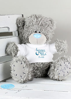 Personalised ’To the Moon and Back’ Me to You Bear by Personalised Momento
