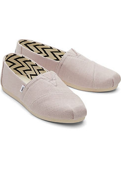 Pink Alpargata Shoes by Toms