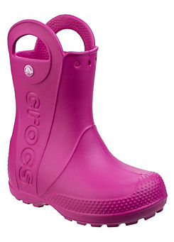 Pink Handle It Rain Boots by Crocs