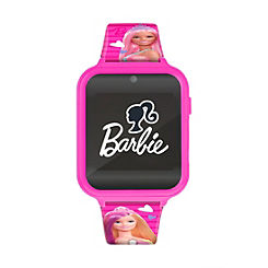 Pink Interactive Silicone Strap Watch by Barbie