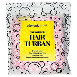 Pink Microfiber Hair Turban by Popmask