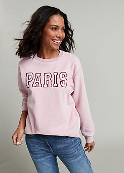 Pink Paris Sweatshirt by Freemans