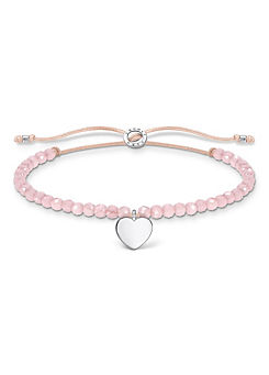Pink Pearls Heart Bracelet by THOMAS SABO
