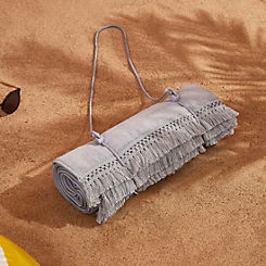 Plain Beach Towel Bag by Sienna