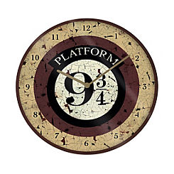 Platform 9¾ Clock by Harry Potter