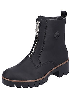 Platform Ankle Boots by Rieker