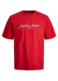 Plus Size Crew Neck T-Shirt by Jack & Jones