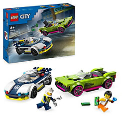 Police Car & Muscle Car Chase Set by LEGO City