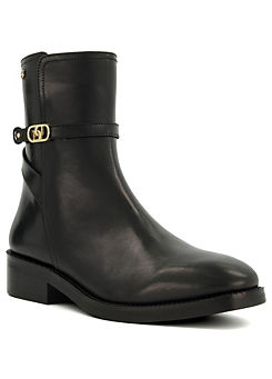 Praising Black Ankle Boots by Dune London