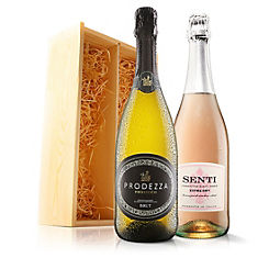 Premium Prosecco Duo in Red Gift Box by Virgin Wines
