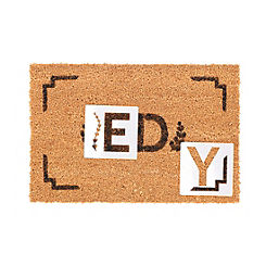 Print your own Doormat with Letters by Fallen Fruits