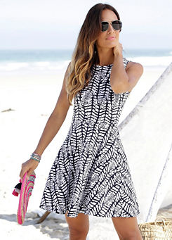 Printed Dress by beachtime