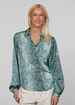 Printed Long Sleeve Shirt by Sisters Point