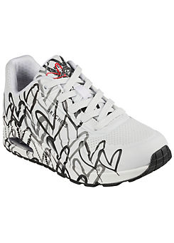 Printed Uno-Spread The Love Trainers by Skechers
