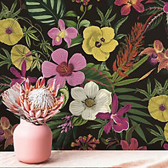 Priya Floral Wallpaper by Rasch
