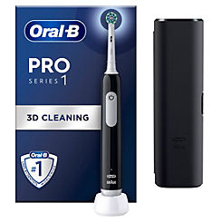 Pro Series 1 Black Electric Toothbrush, Designed by Braun by Oral-B