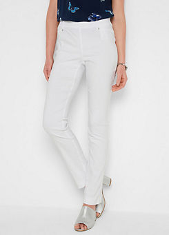 Pull On Trousers by bonprix