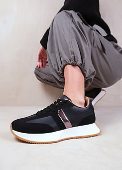 Pulse Black Runner Trainers by Where’s That From